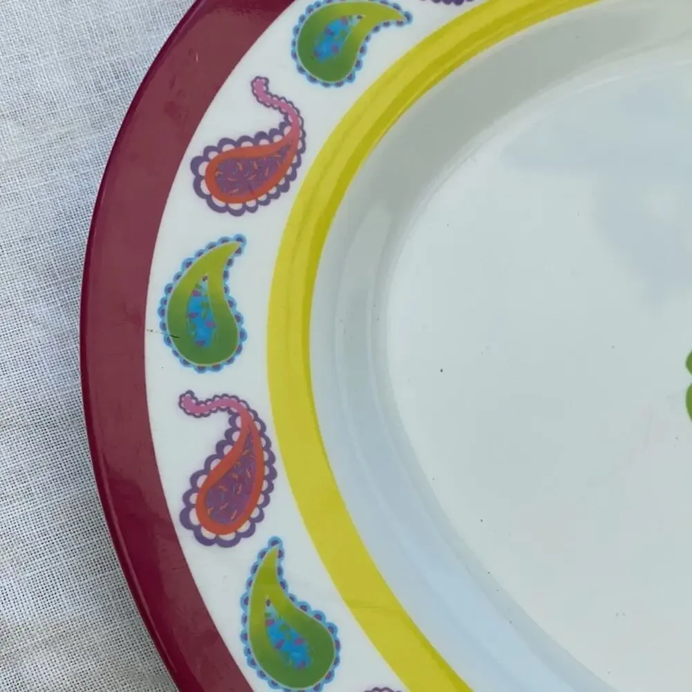 Paisley Oval Melamine Serving‎ Platter